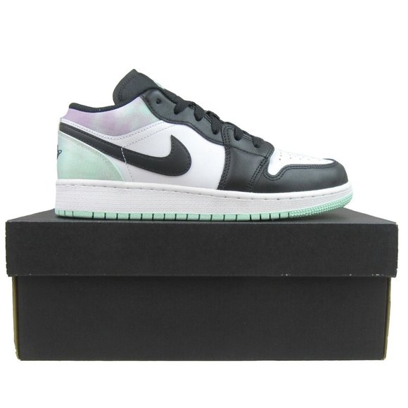 Air Jordan 1 Low SE Pastel Tie-Dye GS Size 7Y / Women's Size 8.5 NEW DQ2514-100 - Picture 1 of 14